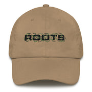 Roots Hat Embroidered  Love Your Mom  Khaki  