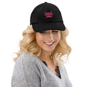 Axolotl Embroidery Corduroy hat Cap, Cotton SnapBack, Cute dad hat, Gift Idea for him her  Love Your Mom   