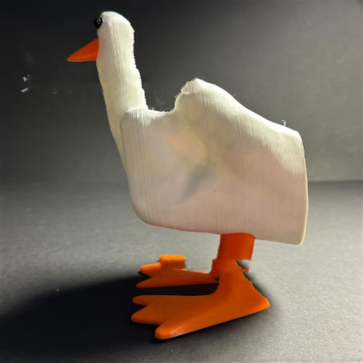 Middle Finger Duck Resin Decoration, Cute Funny Co worker office friend her him gift loveyourmom Love Your Mom   