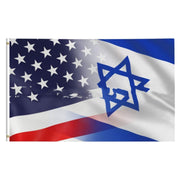I Stand With Israel Flag, Israel USA Mix Flag 1 1 E Style  