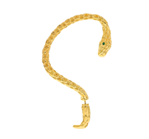 Silver Snake Earring, Aesthetic Jewelry Earrings For Women, Snake Front Back Stud Earrings, serpent ear jacket, unique earrings ,snake jewelry 1 Love Your Mom New Gold Right ear 