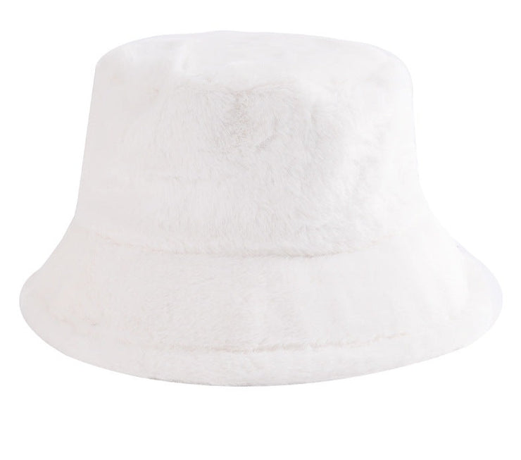 Cool Raver Festival Fur Plush Bucket Hat - Leopard. loveyourmom Love Your Mom White  