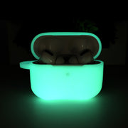 Glow Neon AirPods Pro Silicone Case, Luminous Glow In The Dark Rave reflective cool AirPods Pro Cover 1 1 White AirPods Pro 