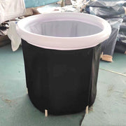 Portable Ice Bath, Inflatable Air Ring PVC Bath Bath Household Bath Tub Holder Foldable Bath Tub For loveyourmom Love Your Mom   