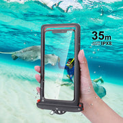 Mobile iPhone Diving Cover Beach Swimming Bag, Transparent Fingerprint Unlock Ultra-Thin high-Permeability Cover Phone Case 1   