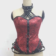 Berlin Premium Bustier Corsets, Gothic Party Costume Tube Top Halter Binders Shapers Overbust Body Shapewear