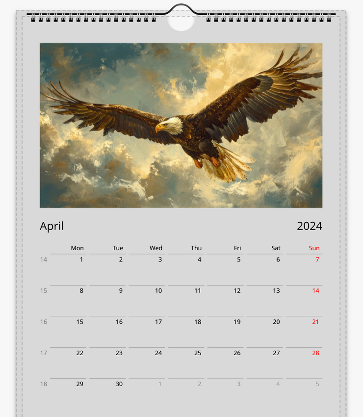 Birds Wall Calendar 2025, Birds Fine Art Paints Calendar. Birdwatcher Twitcher Birder Gifts Print Material Love Your Mom   