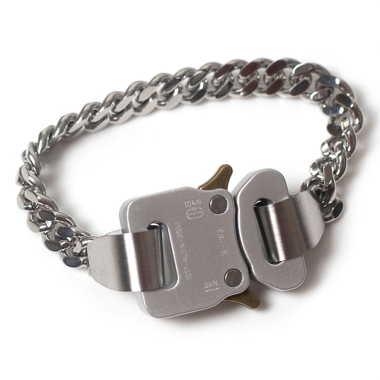 Functional Lock Unisex Hero Bracelet | Unisex Lock Bangle Bracelet | Chained Locking Engraved Bracelet | Lock Key Bracelet Couple Jewelry  wegodark Silver  