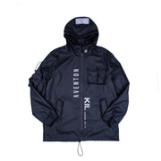 Multifunctional Sports Men's Jacket | Joint Aventon Outdoor Running Multi Pockets Coat | Multi-Function Sports Windbreaker PU Hooded Jacket  wegodark   
