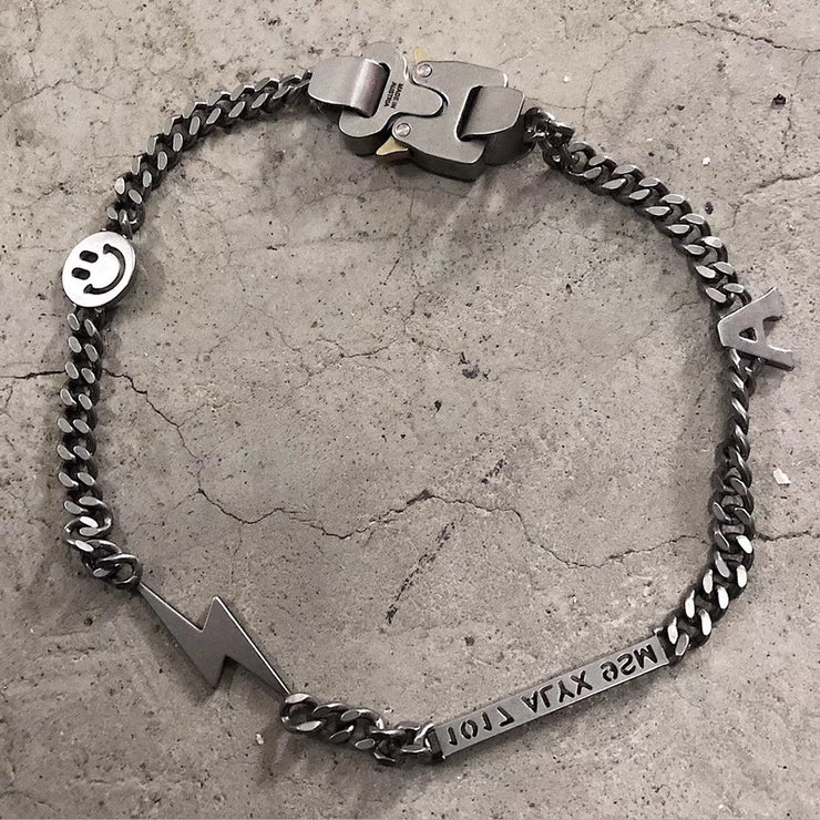 Titanium steel short necklace  wegodark   