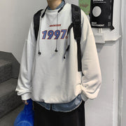 Unisex Y2k 2000s 90s Streetwear Sweatshirts Harajuku 1997 Printed Men Oversized Hoodies Korean Casual Loose Pullover  wegodark   