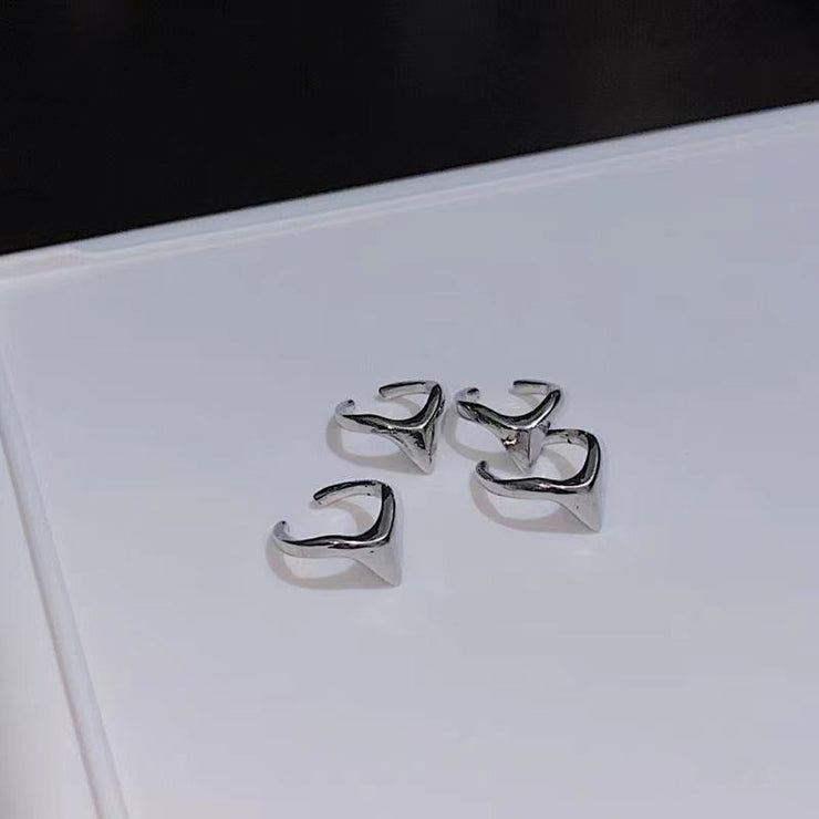 Geometric Alloy Nail Ring Knuckle Jewelry 0 WeCrafty   