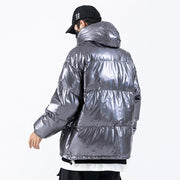 Dark Reflective Cargo Parkas | Men's Hip Hop Streetwear | Padded Jackets  Harajuku Windbreaker Parka | Hooded Down Coat | Oversized Jacket  wegodark   