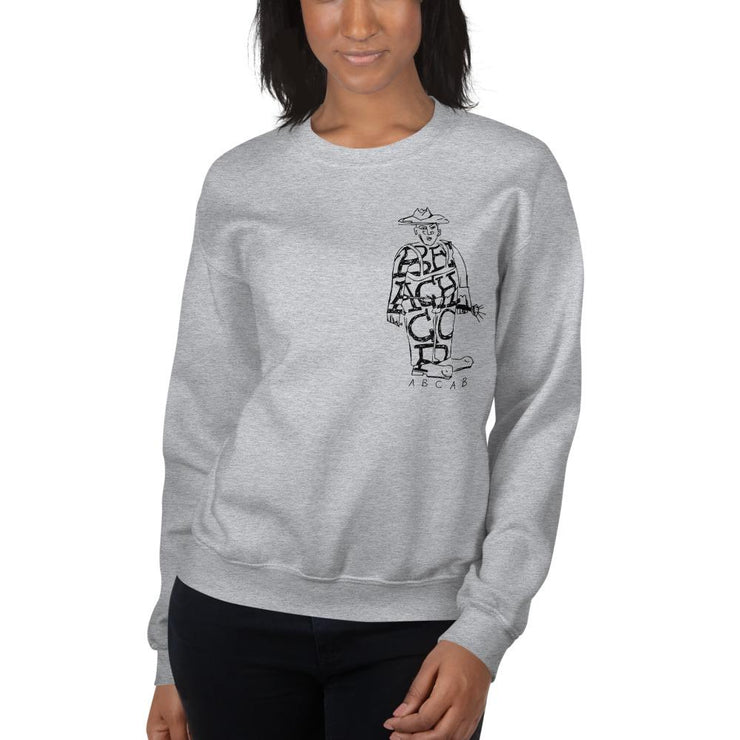 ACAB Unisex Sweatshirt by Tattoo Artist Jean Mou  Love Your Mom  Sport Grey S 