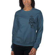 ACAB Unisex Sweatshirt by Tattoo Artist Jean Mou  Love Your Mom  Indigo Blue S 