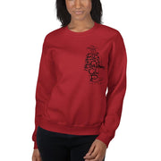 ACAB Unisex Sweatshirt by Tattoo Artist Jean Mou  Love Your Mom  Red S 
