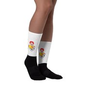 Bad M Sublimated Socks by Tattoo Artists Bad Paint  Love Your Mom    