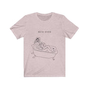 Beth Oven front print T-shirt by Tattoo artist Auto Christ T-Shirt Printify Heather Peach XS 