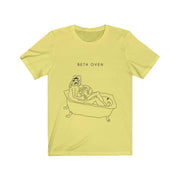 Beth Oven front print T-shirt by Tattoo artist Auto Christ T-Shirt Printify Yellow XS 