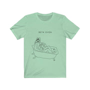 Beth Oven front print T-shirt by Tattoo artist Auto Christ T-Shirt Printify Mint XS 