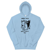 Black Friday Limited Edition Hoodie by Creamytaco  Love Your Mom  Light Blue S 