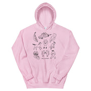 Black Friday Limited Edition Hoodie by Mellowpokes  Love Your Mom Light Pink S 