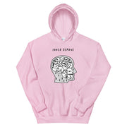 Black Friday Limited Edition Hoodie by Ryssnisse  Love Your Mom  Light Pink S 