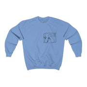 Black Friday Special - Sweatshirt by Tattoo Artist Krasivity Sweatshirt Printify Carolina Blue S 