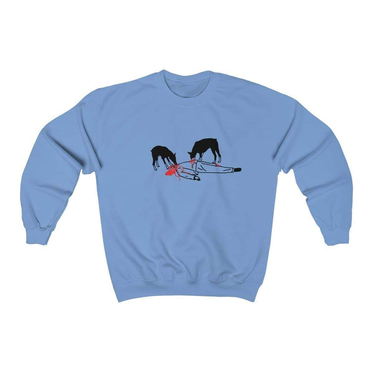 Black Friday Special - Sweatshirt by Tattoo artist Bad Paint Sweatshirt Printify Carolina Blue S 