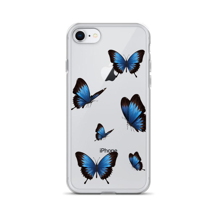 Butterfly Clear iPhone Case. Cool Clear iPhone case. iPhone 11 Butterfly. Animals Clear Case  Love Your Mom  iPhone 7/8  