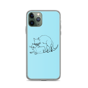 Cats Love iPhone Case by top tattoo artists  Love Your Mom  iPhone 11 Pro  
