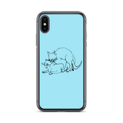 Cats Love iPhone Case by top tattoo artists  Love Your Mom  iPhone X/XS  