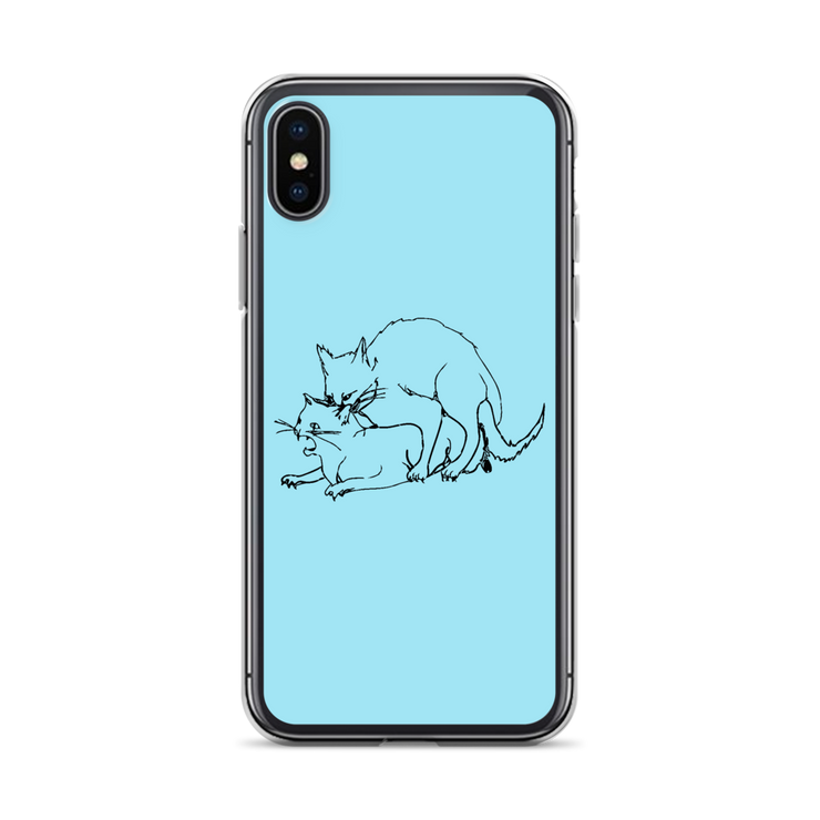 Cats Love iPhone Case by top tattoo artists  Love Your Mom  iPhone X/XS  