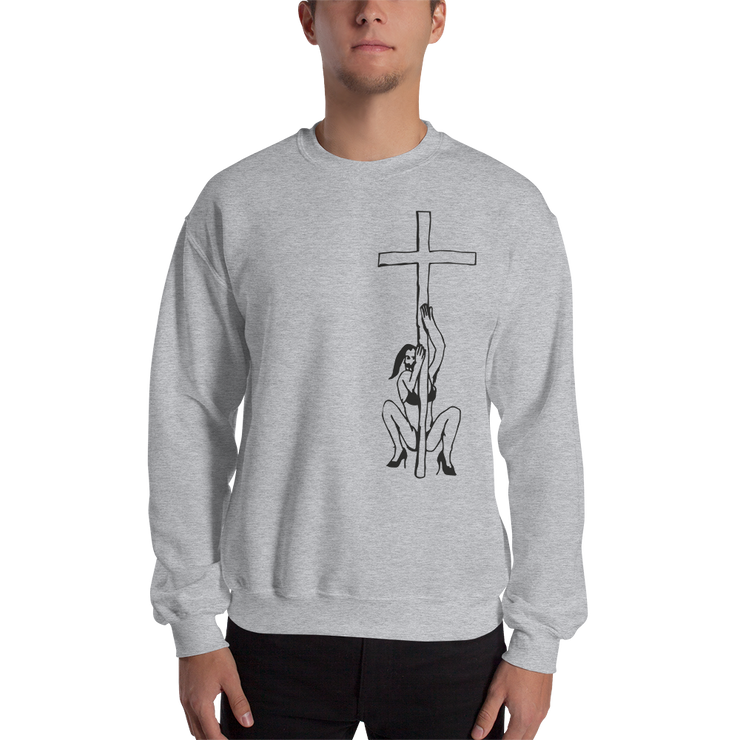 Christmas special Sweatshirt byTattoo artist Auto Christ !  Love Your Mom  Sport Grey S 