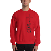 Christmas special Sweatshirt byTattoo artist Auto Christ !  Love Your Mom  Red S 