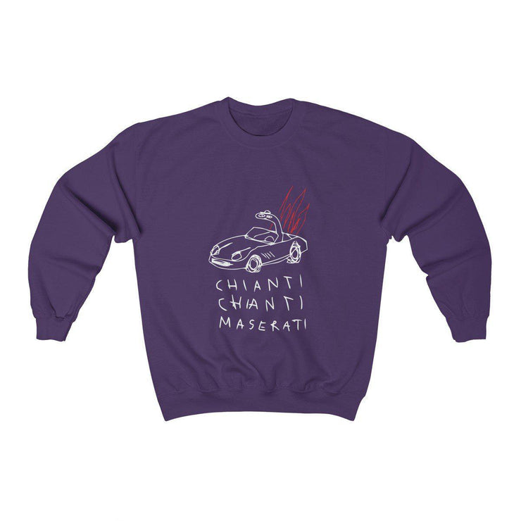 Copy BLACK CAR US Sweatshirt Printify Purple S 