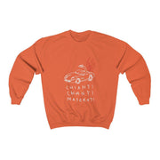 Copy BLACK CAR US Sweatshirt Printify Orange S 