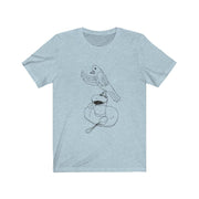 Cortado T-shirt by Tattoo artist Auto Christ T-Shirt Printify Heather Ice Blue XS 