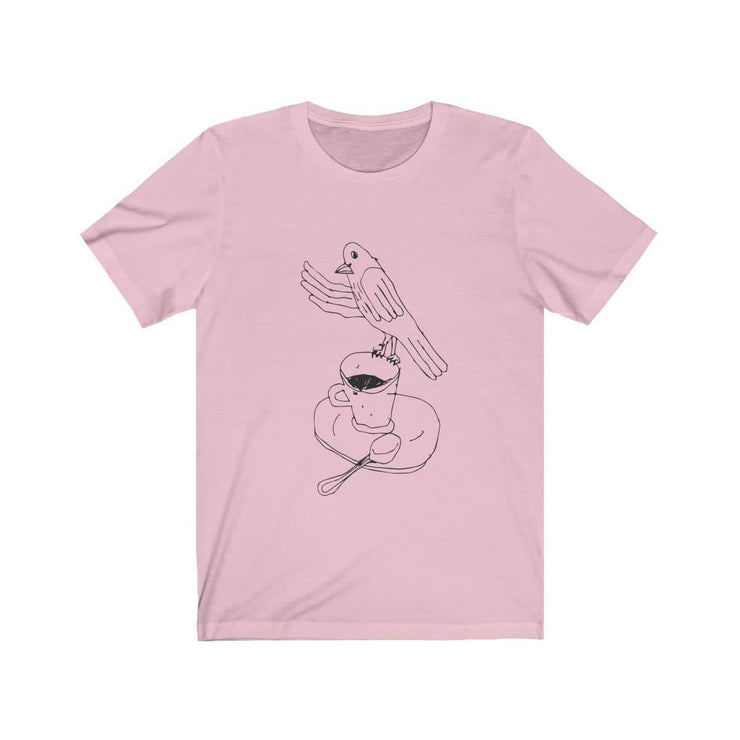 Cortado T-shirt by Tattoo artist Auto Christ T-Shirt Printify Pink XS 