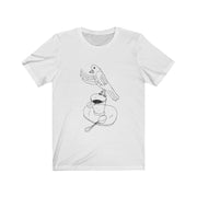 Cortado T-shirt by Tattoo artist Auto Christ T-Shirt Printify White XS 
