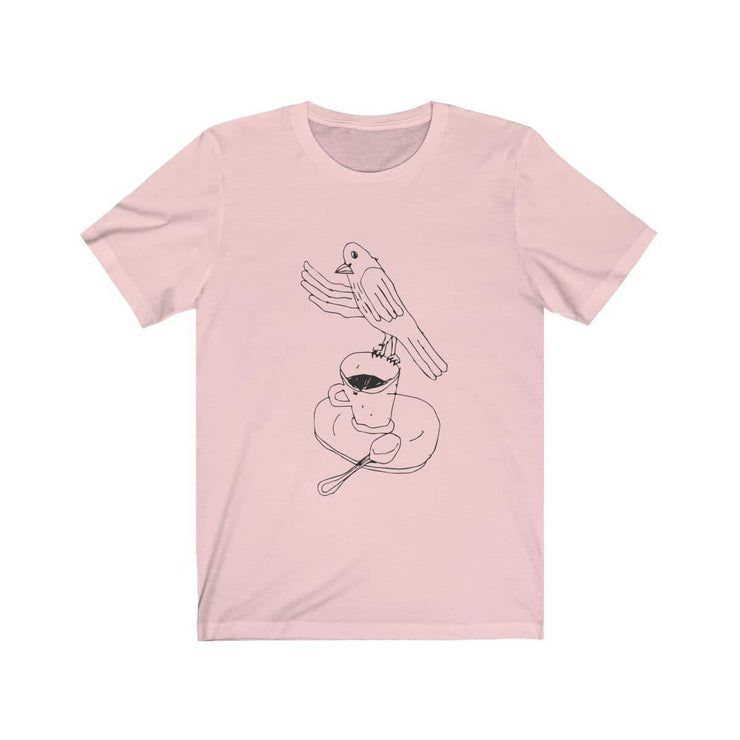Cortado T-shirt by Tattoo artist Auto Christ T-Shirt Printify Soft Pink XS 