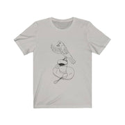 Cortado T-shirt by Tattoo artist Auto Christ T-Shirt Printify Silver XS 