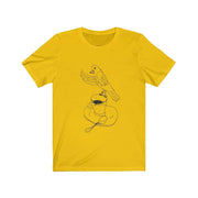 Cortado T-shirt by Tattoo artist Auto Christ T-Shirt Printify Maize Yellow XS 