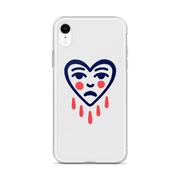 Crying Heart Pixel Tattoo Art iPhone Case by Youthless  Love Your Mom    