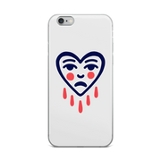 Crying Heart Pixel Tattoo Art iPhone Case by Youthless  Love Your Mom  iPhone 6 Plus/6s Plus  