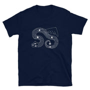 Dragon Tattoo T-Shirt by Naboy  Love Your Mom  Navy S 