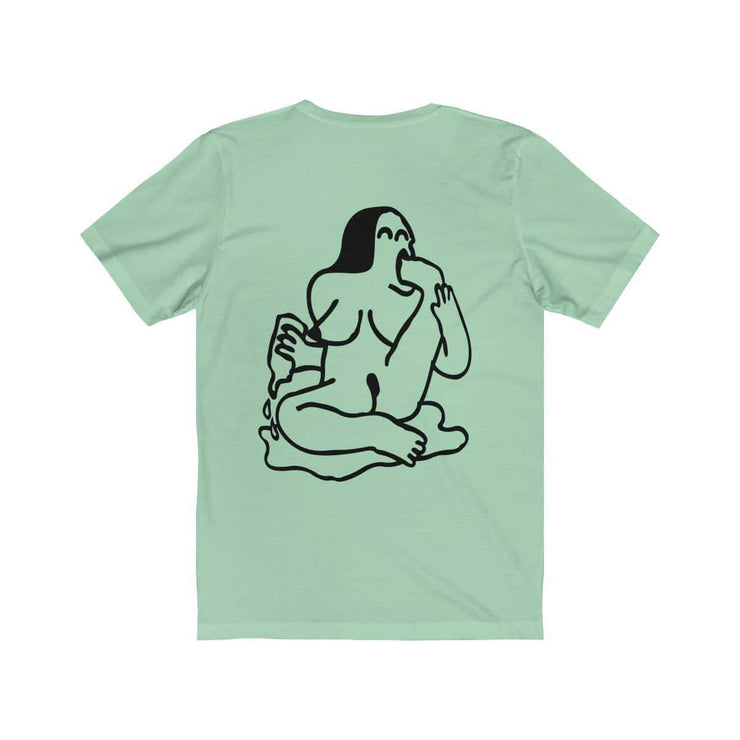 Drunk T-shirt by Tattoo artist Auto Christ T-Shirt Printify Mint XS 