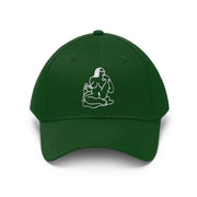 Drunk Unisex Twill Hat By Tattoo artist Auto Christ Hats Printify Forest Green One size 