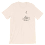 Fire Sleeve Unisex T-Shirt by Tattoo artist Framacho  Love Your Mom  Soft Cream S 