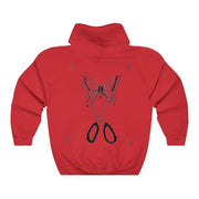 Food Chain Hoodie by Auto Christ & Yuvalfrisch Hoodie Printify Red S 